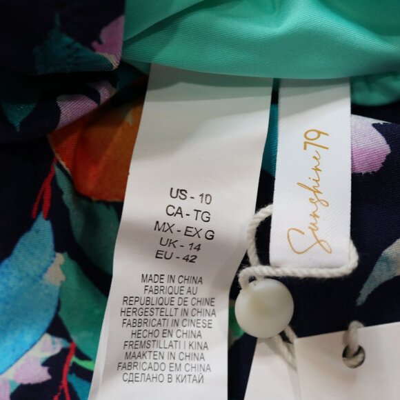 Sunshine 79 One-Piece Swimsuit Tropical Peach Print - Picture 10 of 12